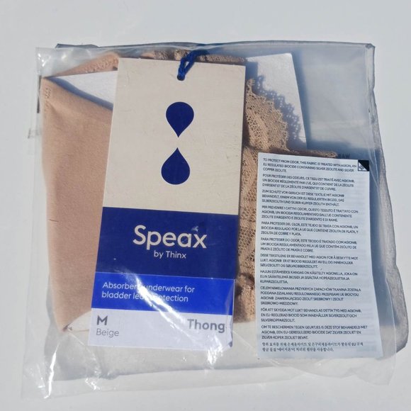 Speax by Thinx Size M Brown Women's Underwear - Picture 1 of 5